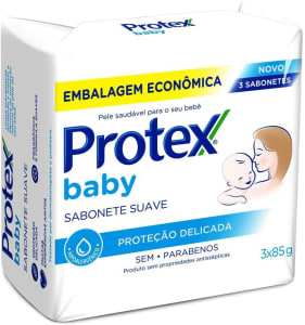 Protex Baby Sabonete Infantil Para Bebês 3 Unidades Com Desconto - Recorrencia