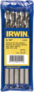 Broca Aço Rápido Irwin para Metal Ansi B 94 11m de 73mm x 9/64 Pol. (73mm x 3,58mm) Iw1454