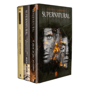 Coleção Supernatural - Edição Oficial de Colecionador - Box com 3 Livros + pôster + 3 marcadores