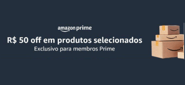 R$50 de Desconto nas compras acima de R$200 em Produtos Selecionados na Amazon, Confira no Link!