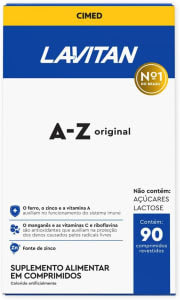 Multivitamínico Lavitan AZ Original Com 90 Comprimidos