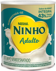 Leite Pó Semidesnatado Ninho Adulto Lata 700g