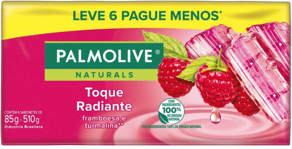 2 Unidades — Palmolive Sabonete Em Barra Naturals Segredo Sedutor 85G Promo Leve 6 Pague 5