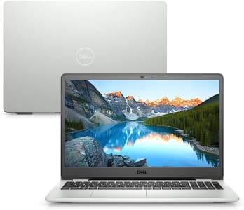 Notebook Dell Inspiron i15-3501-WA70S 15.6' HD 11ª Geração Intel Core i7 8GB 256GB SSD NVIDIA GeForce Windows 11 Prata