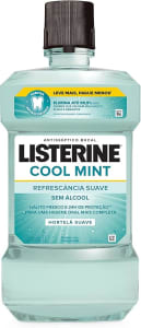 LISTERINE® Cool Mint Enxaguante Bucal Sem Álcool, 1L