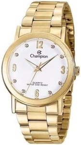 Relógio Analógico Feminino Champion CN29025W (Dourado)