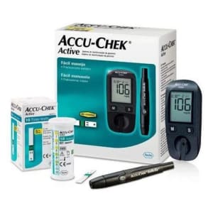 Kit Aparelho Glicemia Accu-Chek Active - Accu-Check - Magazine Ofertaesperta