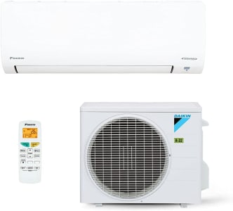 Ar-Condicionado Split HW R-32 Inverter Daikin Ecoswing 12.000 BTUs Só Frio, 220V (Branco)