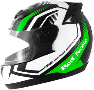  Pro Tork Capacete Evolution G6 Red Nose Rn-01 56 - Verde 