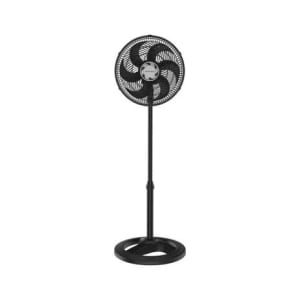 Ventilador De Coluna Preto 30cm Turbo 6 Pás Oscilante Ventisol 220V - Magazine Ofertaesperta