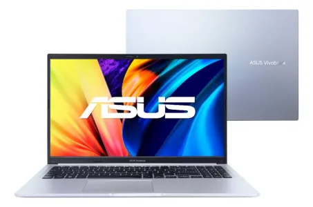 Notebook ASUS Vivobook Intel Core i5 8GB 256GB SSD KeepOS 15,6" FHD Icelight Silver - X1502ZA-EJ1761