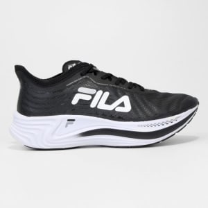 Tênis Fila Racer Carbon Feminino - Preto+Branco