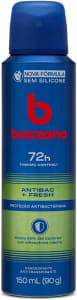 3 Unidades — Desodorante Aerossol Fresh Bozzano 150Ml