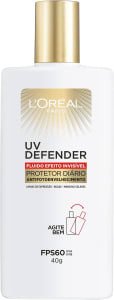 Protetor Solar Facial L'Oréal Paris UV Defender Fluido FPS 60, 40g