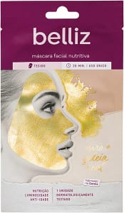 Máscara Facial Nutritiva de Ouro Belliz
