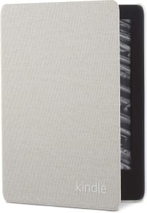 Capa de Tecido Resistente à Água para Kindle Paperwhite 10ª Geração - Amazon — Cor: Branca