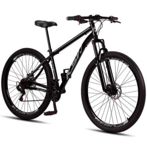 Bicicleta Aro 29 Aço Carbono Ksvj Freios Disco Suspensão 21v - Ksvj Bikes - Bicicleta - Magazine OfertaespertaLogo LuLogo Magalu