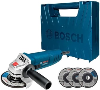 Bosch Esmerilhadeira Angular Gws 850 De 4 1/2' 850W 220V Com Maleta