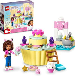 LEGO Set Gabbys Dollhouse 10785 Cozinha Divertida com o Bolinho 58 peças