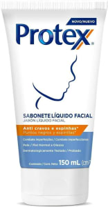 Sabonete Líquido Facial Protex Anti Cravos e Espinhas 150ml