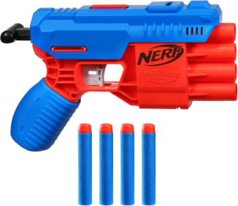 Nerf, Lançador Alpha Strike Claw QS-4, Azul E Laranja