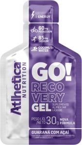 Atlhetica Nutrition Go Energy Gel (10 Sachês) - Sabor Guaraná E Açai