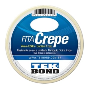 Fita Crepe 24mmx50m Tekbond