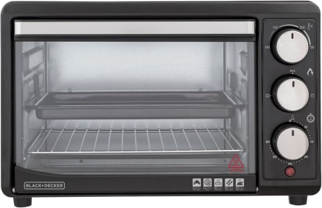 Black+Decker Forno Eletrico de 21LT com Timer 1300W 127V Preto FT21P