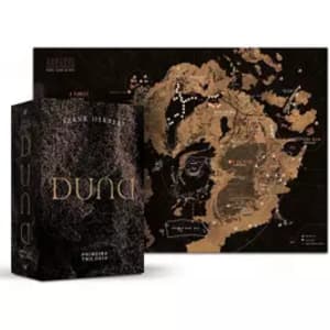 Box de Livros Duna: Primeira Trilogia 1ª Ed.+ Mapa Arrakis Capa Dura - Frank Herbert