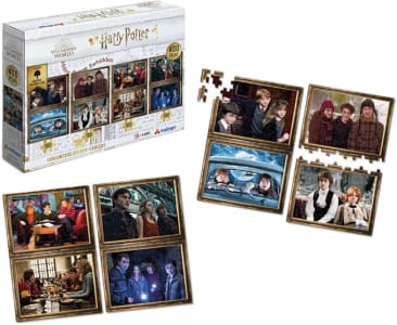 Quebra-Cabeça 4 cenas Harry Potter 400 peças Xalingo