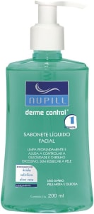 Sabonete Liquido Facial Nupill Derme Control 200Ml