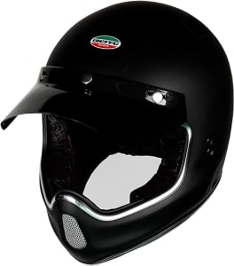 Capacete Fechado Moto Bieffe Moto X Classic Preto Fosco 58