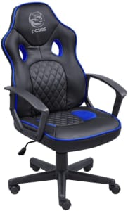  Cadeira Gamer Mad Racer Sti Master Preto Com Azul - Madstimsaz, PCYES, MADSTIMSAZ, Preto/ Azul 