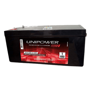 Bateria Selada 2v 2.3 A, Unipower, Preto