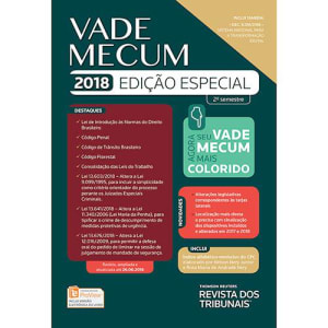 Livro - Vade Mecum 2018 Edição Especial - 2º Semestre