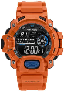 Relógio Digital Mormaii Acquaforce Mozm11328v - Laranja