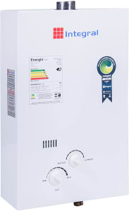 Aquecedor Gas 8L Glp, Integral, Branco