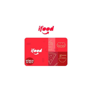 iFood Card Bônus R$10 Imediato - R$ 100