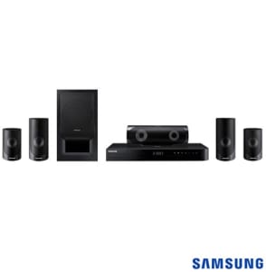 Home Theater Samsung com Blu-ray 3D, 5.1 Canais e 1000W - HT-J5520WK/ZD - SGHTJ5520WPTO_PRD