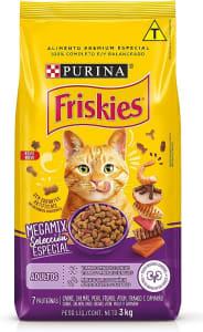 Ração Gatos Adultos FRISKIES Megamix 3kg