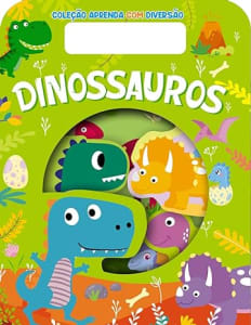 Livro Coleção Aprenda com Diversão: Dinossauros - On Line Editora