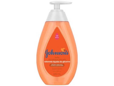 Sabonete Líquido de Glicerina Johnsons Baby - Da Cabeça aos Pés 400ml