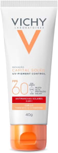 Vichy, Pigment Control, Protetor Solar Facial Anti Manchas Com Alta Cobertura, Vitamina B3