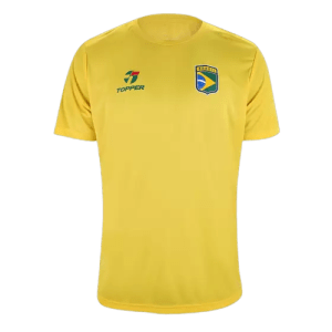 Camisa Topper Seleção Brasil Combate Masculina - Amarelo