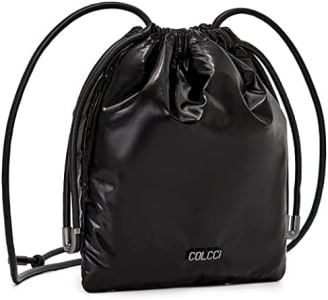 Bolsa Bucket Metalizada Colcci Feminino (Preto)