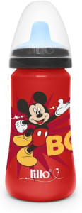 Copo Colors Bico De Silicone Disney Mickey Vermelho - Lillo