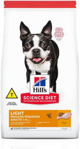 Ração Hill's Science Diet para Cães Adultos Light Pedaços Pequenos 2.4kg