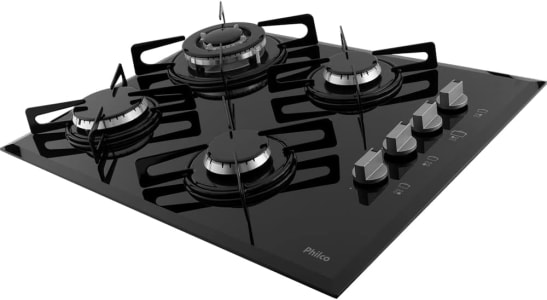 Cooktop Cook Chef 4 TC - Philco (Preto)