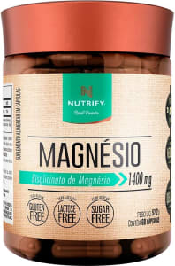 Bisglicinato de Magnesio - 60 Cápsulas - Nutrify