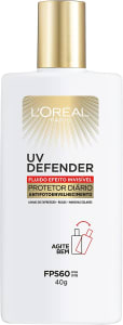 Protetor Solar Facial L'Oréal Paris UV Defender Fluido FPS 60 40g